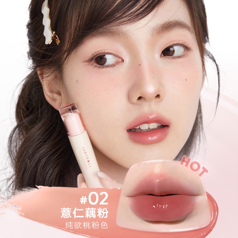 Son Bóng JudydollLip Dạng Thạch Dưỡng Ẩm Cho Môi Hiệu Ứng Gương