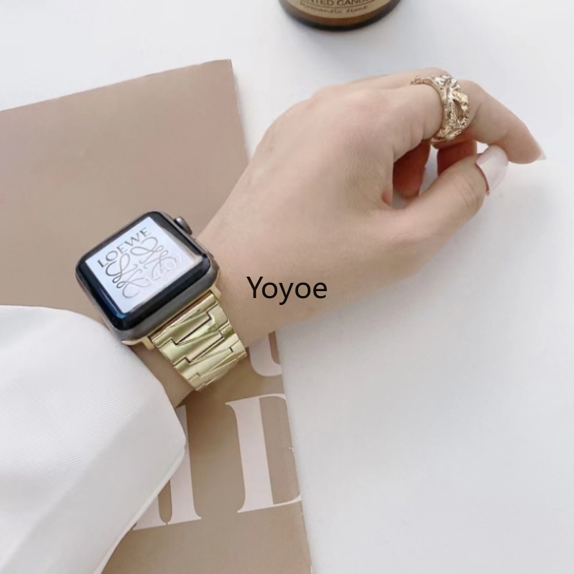 Dây Đeo Inox Sang Trọng Cho Đồng Hồ Thông Minh Apple Watch 8 7 49mm 41mm 45mm 44mm 40mm iWatch 7 8 6 / 5 / 4 / 3 42mm 38mm