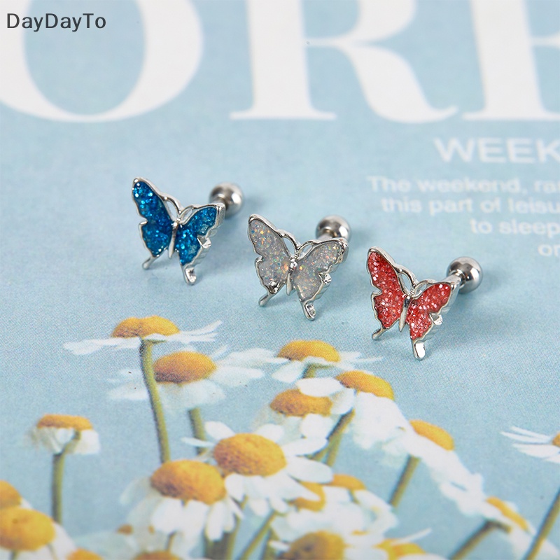 Phụ Kiện Trang Trí Móng Tay / Rốn Hình Bướm Xoắn Ốc Nhiều Màu Thời Trang Cho Nữ