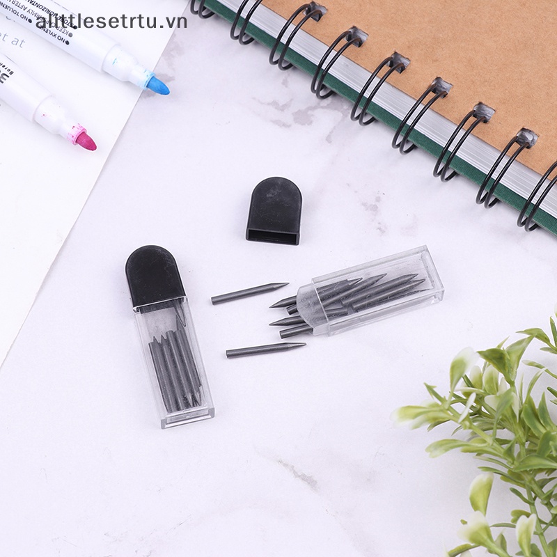 Set 5 Set 5 Lõi La Bàn 2mm Thay Thế Chống Vỡ 2cm Cho Bút Vẽ Đánh Dấu