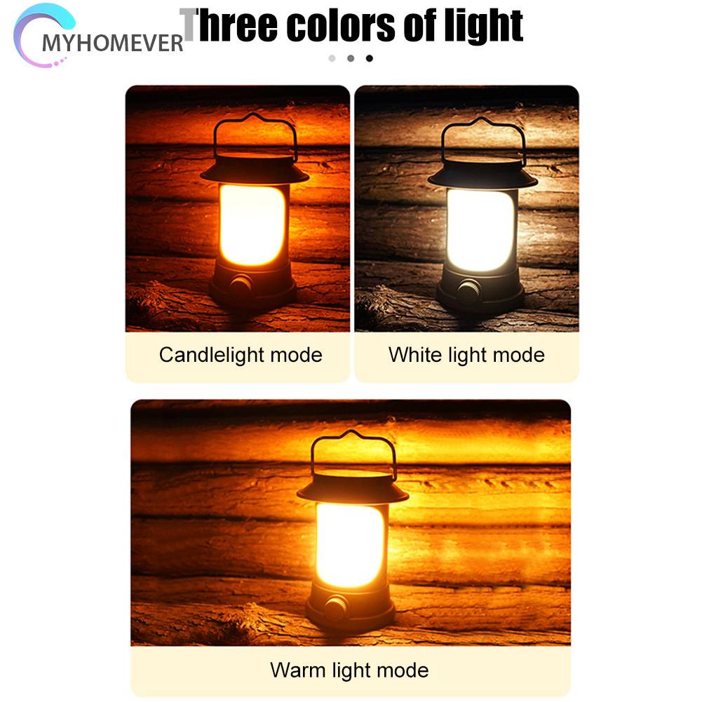 Đèn Cắm Trại Chống Nước 150LM 1200mAh Cổng USB Loại C