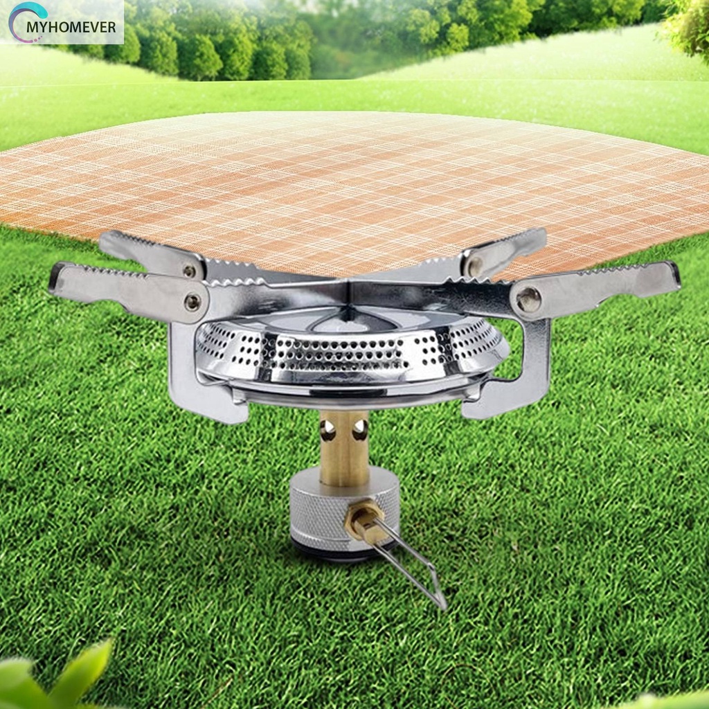 Bếp Gas Cắm Trại Một Mảnh Công Suất Cao Có Thể Gấp Gọn Tiện Dụng