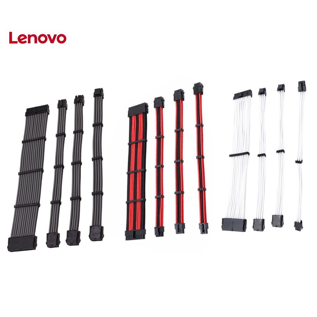 Dây Cáp Nguồn Mở Rộng 30cm Cho ATX 24Pin 8Pin 6 + 2Pin 8Pin 4 + 4Pin 6Pin CPU Máy Tính