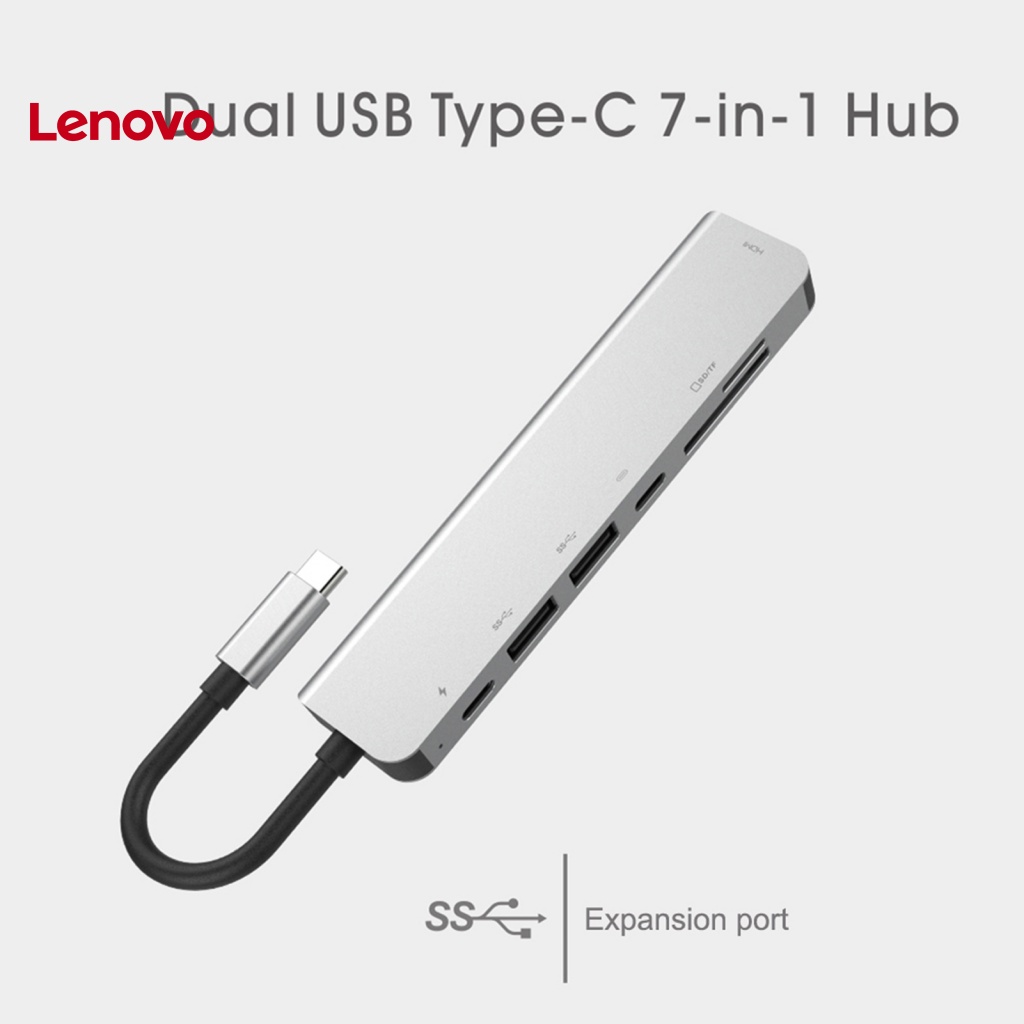 Bộ Chia Cổng Type-C USB 3.0 HDMI 7 Trong 1 Tốc Độ Cao Cho Laptop Huawei