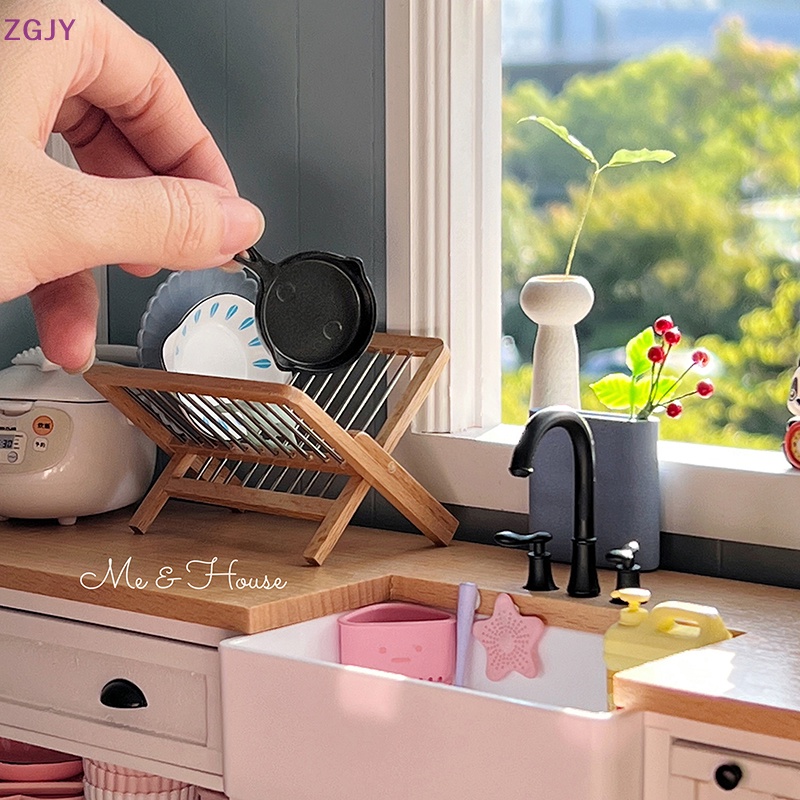 Khay Thoát Nước Mini 1 / 6 Cho Nhà Búp Bê Mới