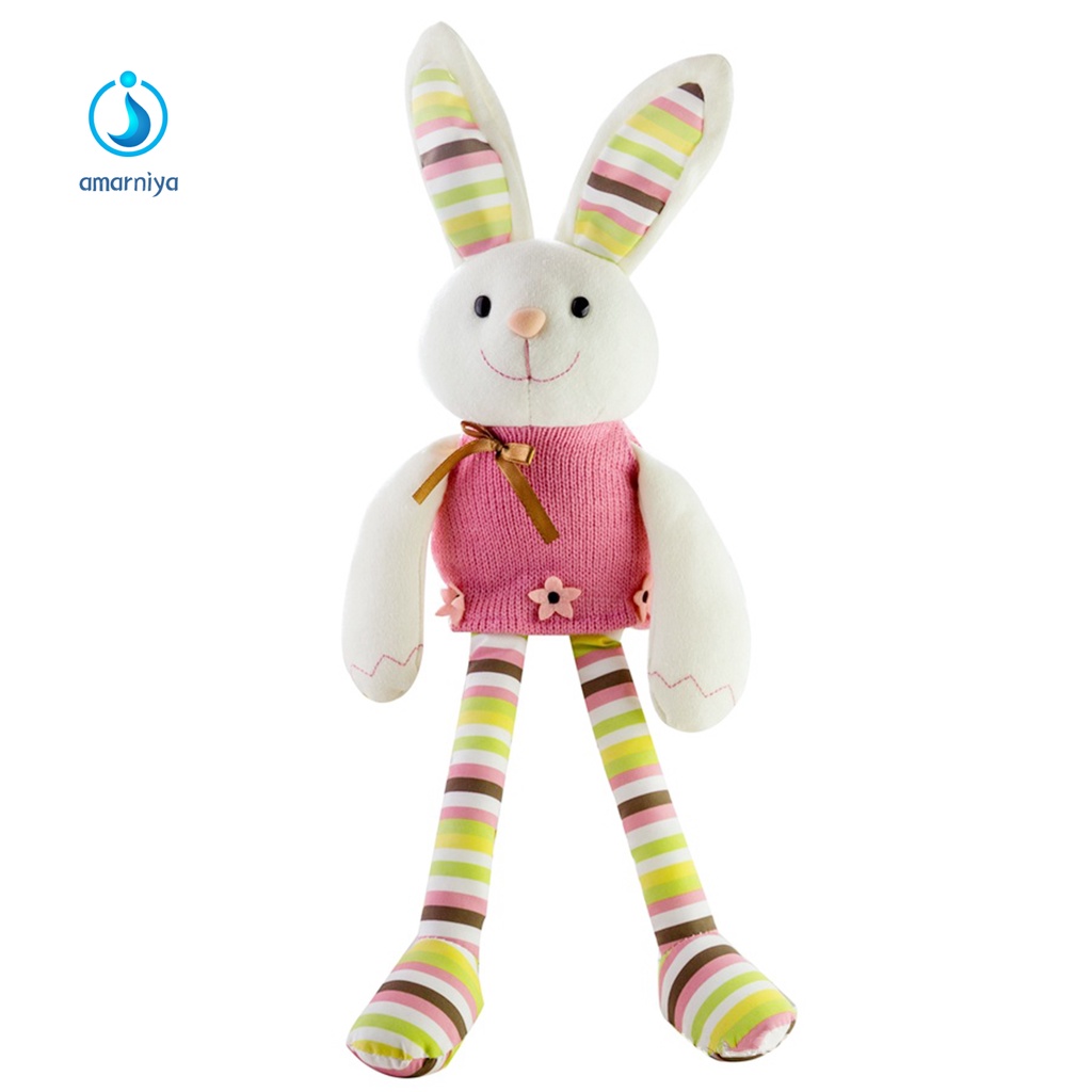 (Shop Amart) Thú Nhồi Bông Hình Thỏ Tai Dài 47cm Mềm Mại Trang Trí Phòng Ngủ Cho Bé