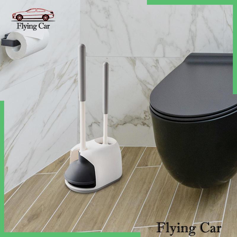 Bàn Chải Chà Bồn Cầu 2 Trong 1 Nhanh Khô Tiện Dụng