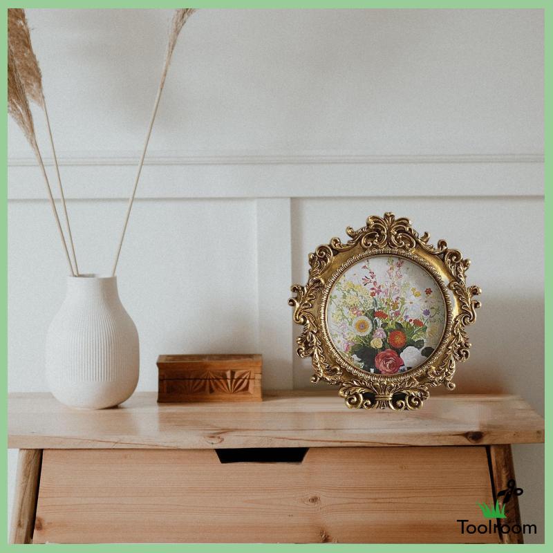 Khung Ảnh Dập Nổi Phong Cách Châu Âu Trang Trí Sau Lưng