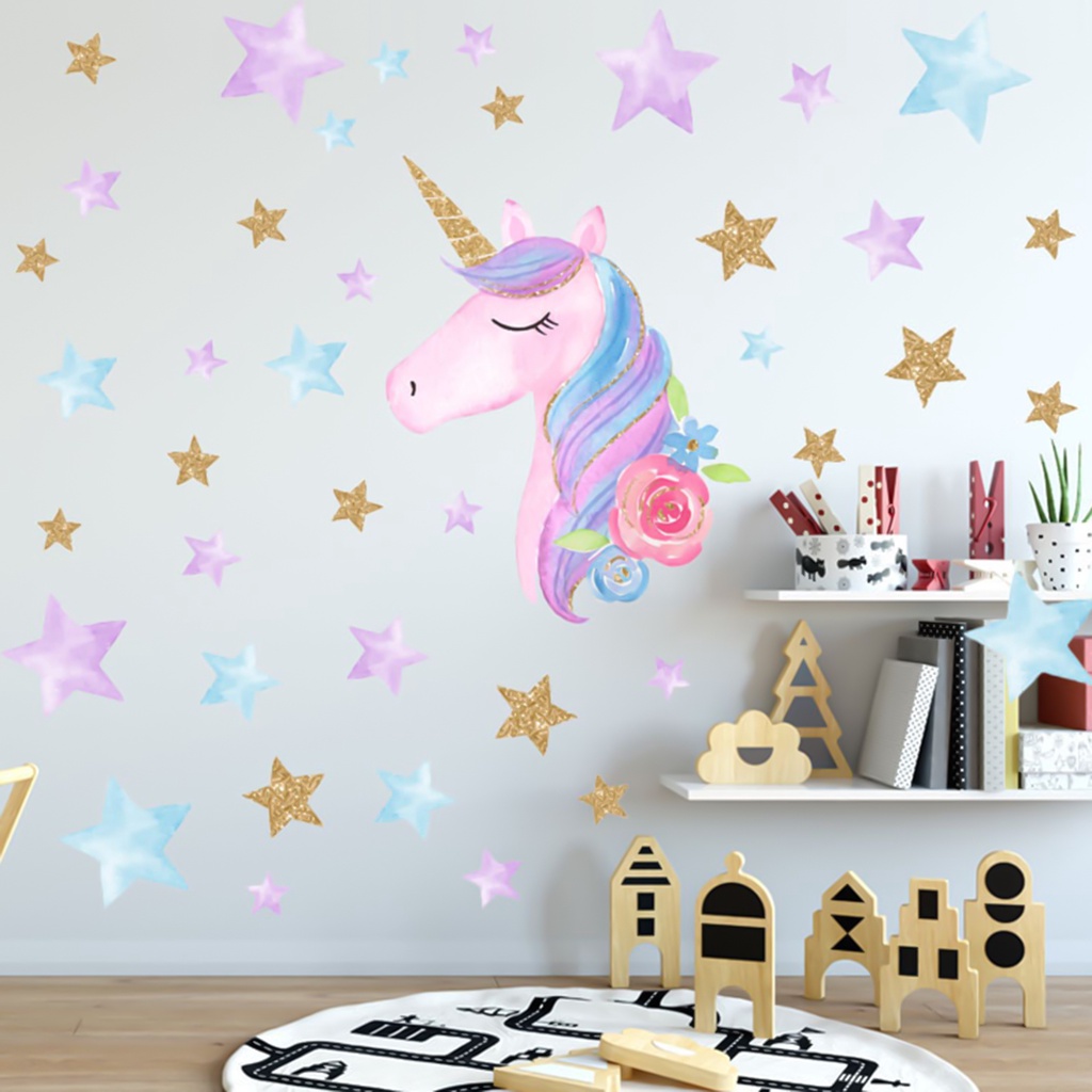 Miếng Dán Trang Trí Cửa Sổ Chống Thấm Nước Hình Động Vật Đáng Yêu DIY