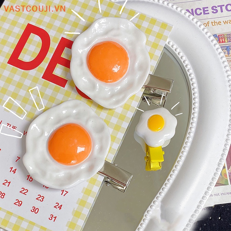 Kẹp Tóc Màu Vàng Ngọt Ngào Đáng Yêu Phong Cách Hàn Quốc Cho Nữ