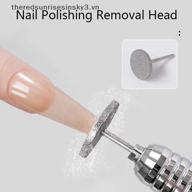 Mũi Khoan Móng Điện Tử Chất Liệu Cacbua Đính Kim Cương Thời Trang