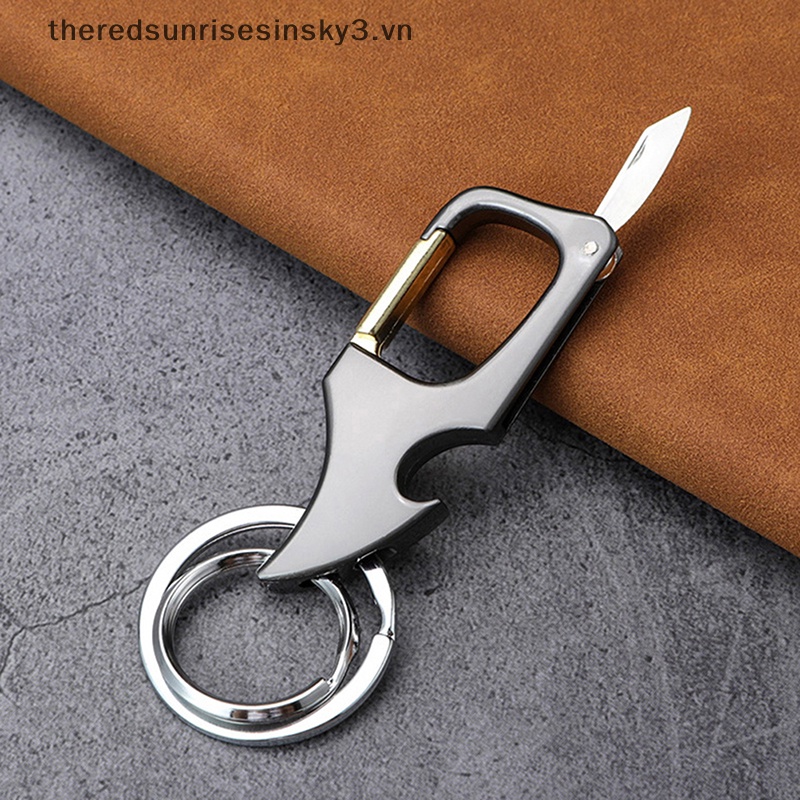 # # Móc Khóa Mini Đa Năng Gấp Được In Chữ Thời Trang