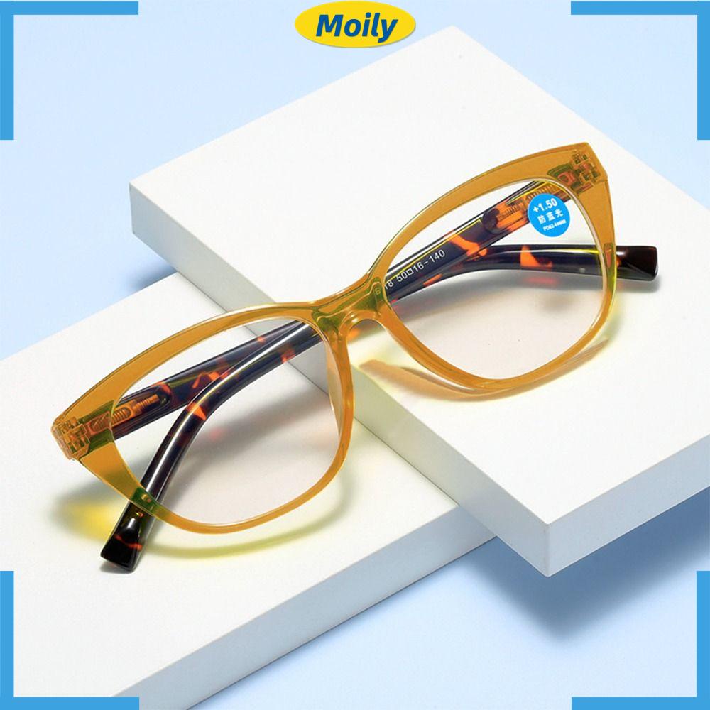 MOILYVN Kính Đọc Sách Chống Ánh Sáng Xanh Thiết Kế Đơn Giản Phong Cách Vintage