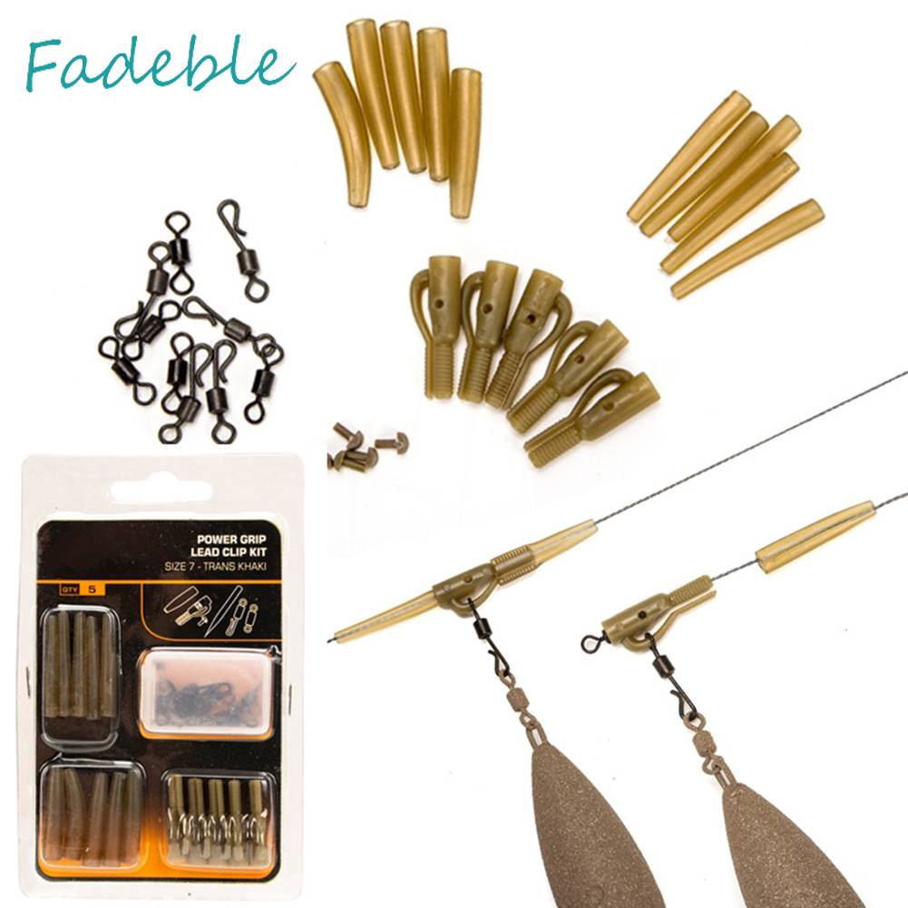 Set 30 Ống Cao Su Mềm Có Khớp Khuyên Cho Câu Cá