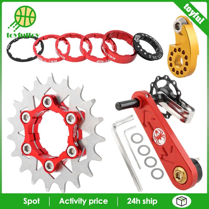 Bộ Chuyển Đổi Tốc Độ Đơn Tốc Độ Nhẹ Kèm Vòng Đệm Cho Xe Đạp Leo Núi