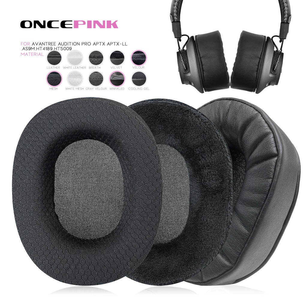 Miếng đệm tai thay thế Oncepink cho Avantree Audition PRO APTX APTX-LL, AS9M, HT4189, HT5009 Tai ngh