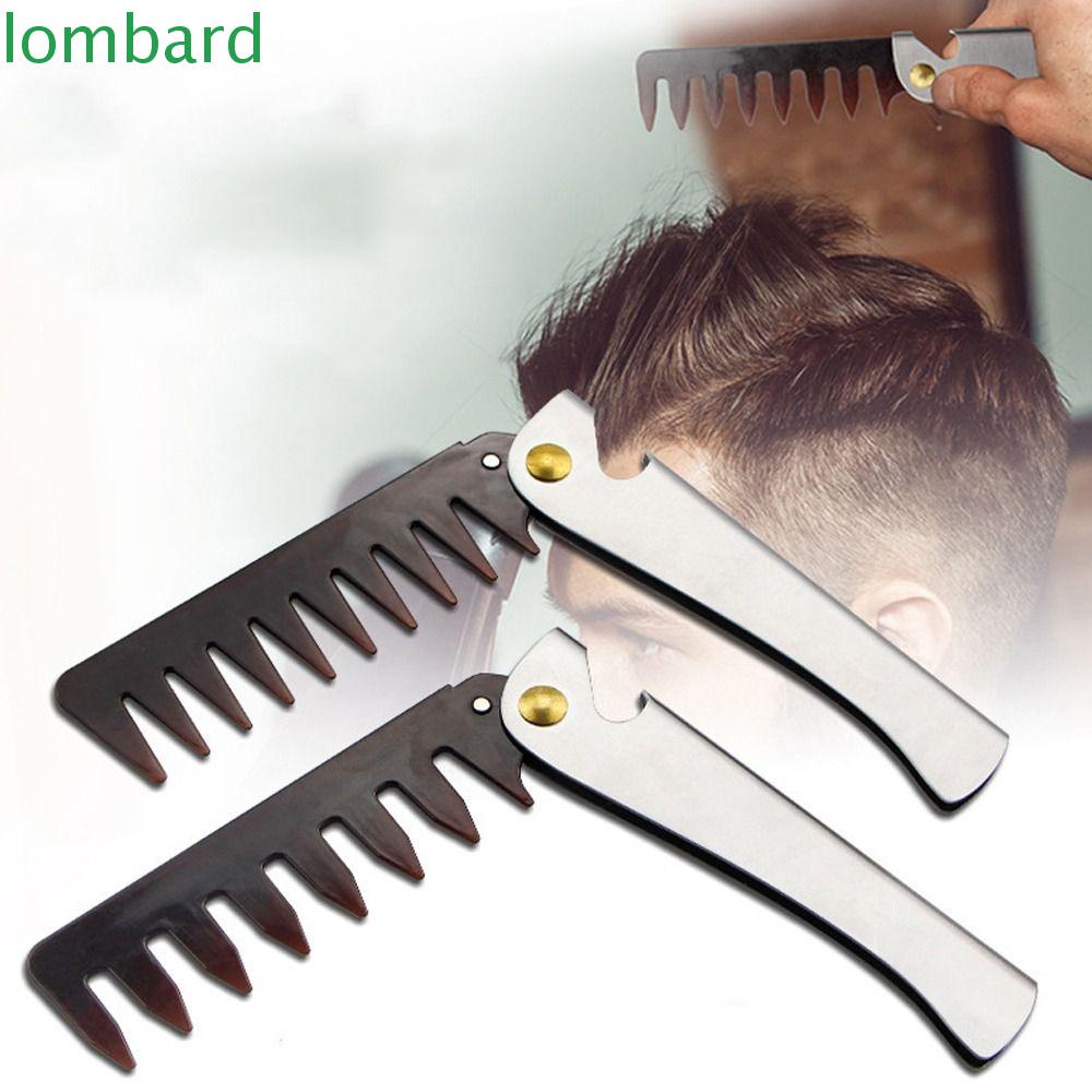 LOMBARD Lược Gấp Chải Tóc Răng Thưa Đa Năng Chuyên Nghiệp Cho Salon