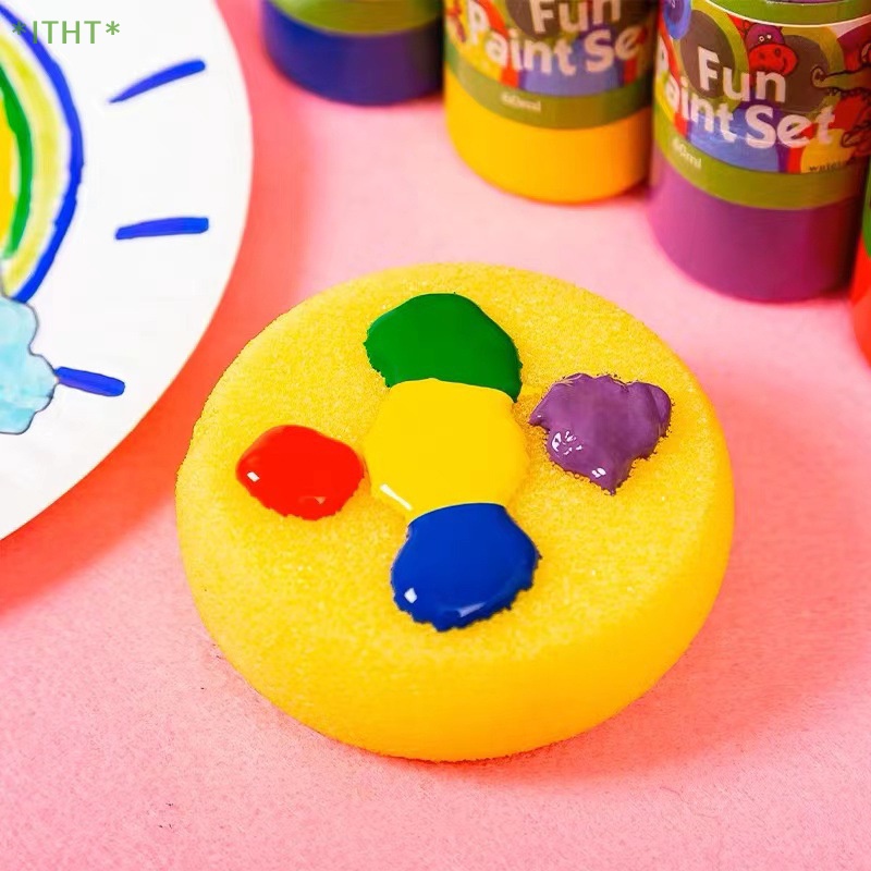 Set 12 Mút Xốp Ném Nước Hình Tròn Chuyên Dụng Cho Làm Gốm Sứ Mới