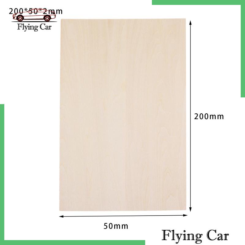 Bộ 10 Tấm Gỗ Đàn Hương Mỏng Chưa Hoàn Thiện Dùng Làm Mô Hình Thuyền Buồm / Mô Hình Máy Bay Mini