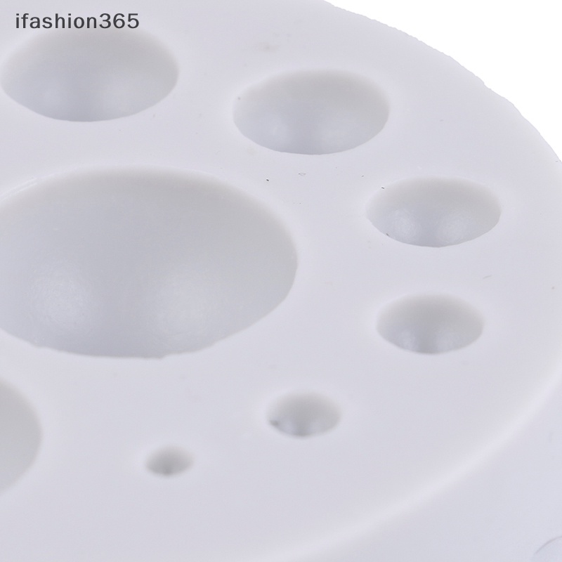 Khuôn Silicon Làm Bánh Kẹo / Sô Cô La / Đá Viên Hình Tròn Thời Trang ifashion365