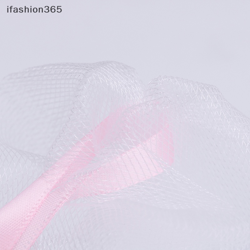 Túi Lưới Đựng Xà Phòng Bằng Nylon Có Dây Rút ifashion365