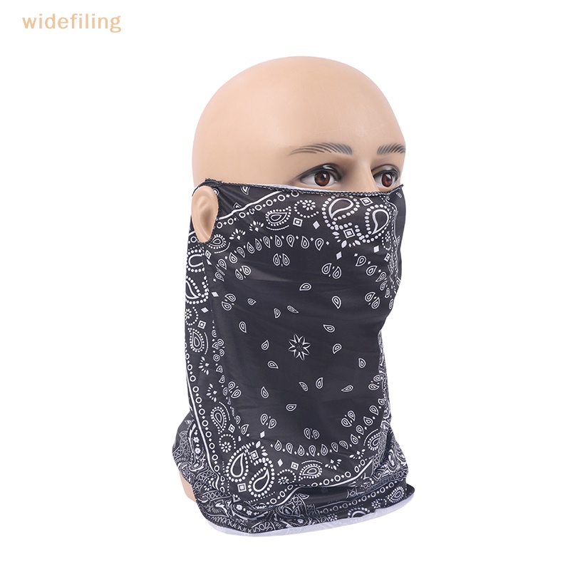 1 Khẩu Trang Che Mặt Và Cổ Chống Tia UV Thời Trang Mùa Hè Dành Cho Nam Nữ