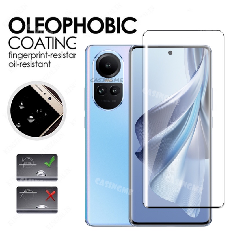 Kính Cường Lực 2 Trong 1 Bảo Vệ Màn Hình Oppo Reno 10 5G Reno 10 9 10Pro Reno10 Pro Reno10Pro 10Pro + + Plus 5G 2023 2023