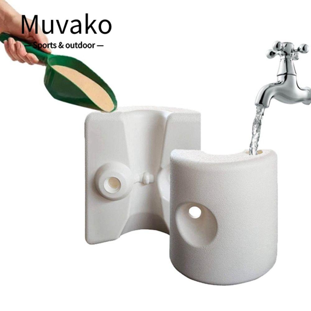 MUVAKO Đế Cố Định Dù Chống Rơi / Gió Bằng Nhựa Tiện Dụng Khi Đi Cắm Trại