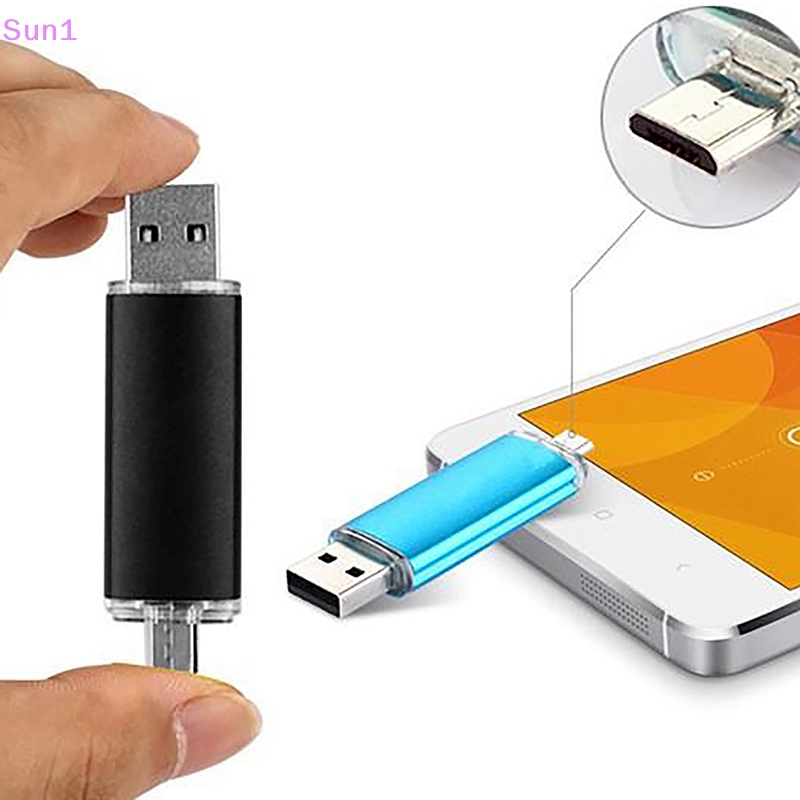 Ổ Đĩa USB Tốc Độ Cao 128GB 64GB 32GB USB A OTG 2 Trong 1