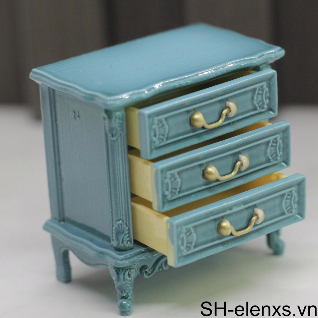 Mô Hình Tủ Nội Thất Trang Trí Nhà Búp Bê Tỉ Lệ 1: 16