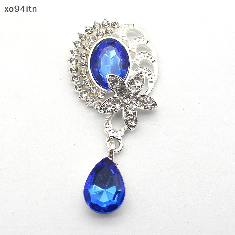 Ghim Cài Áo Hình Giọt Nước Chất Liệu Hợp Kim 25 * 53MM