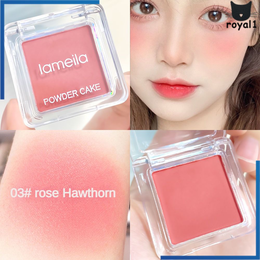 Mỹ Latinh Phấn má hồng dạng bột Lameila Swell Trang điểm màu nude tươi sáng và tự nhiên Phấn mắt có độ bóng cao không thấm nước Thích hợp cho các bữa tiệc hàng ngày Sử dụng cho sinh viên royal1.vn
