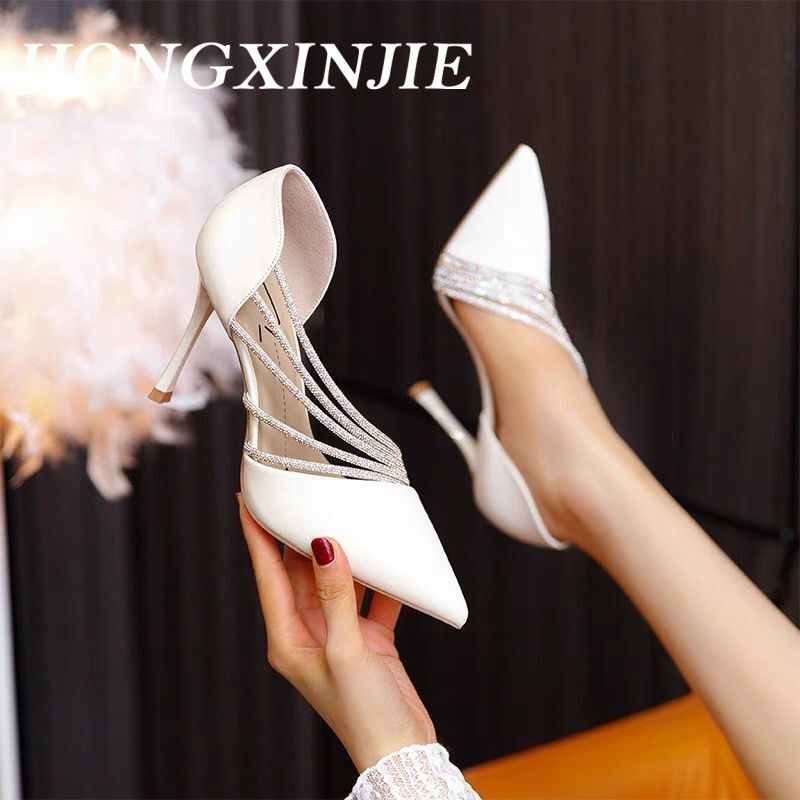 HONGXINJIE giày nữ giày cao gót nữ 2023NEW Phong cách thời trang rực rỡ 070520