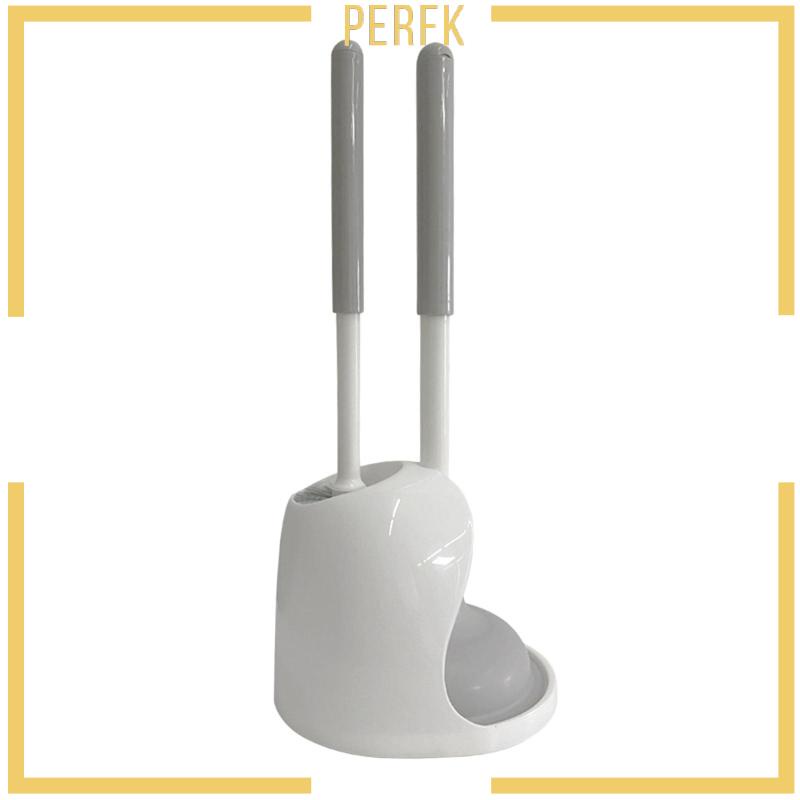 Bộ Bàn Chải Vệ Sinh Toilet 2 Trong 1 Tiện Dụng