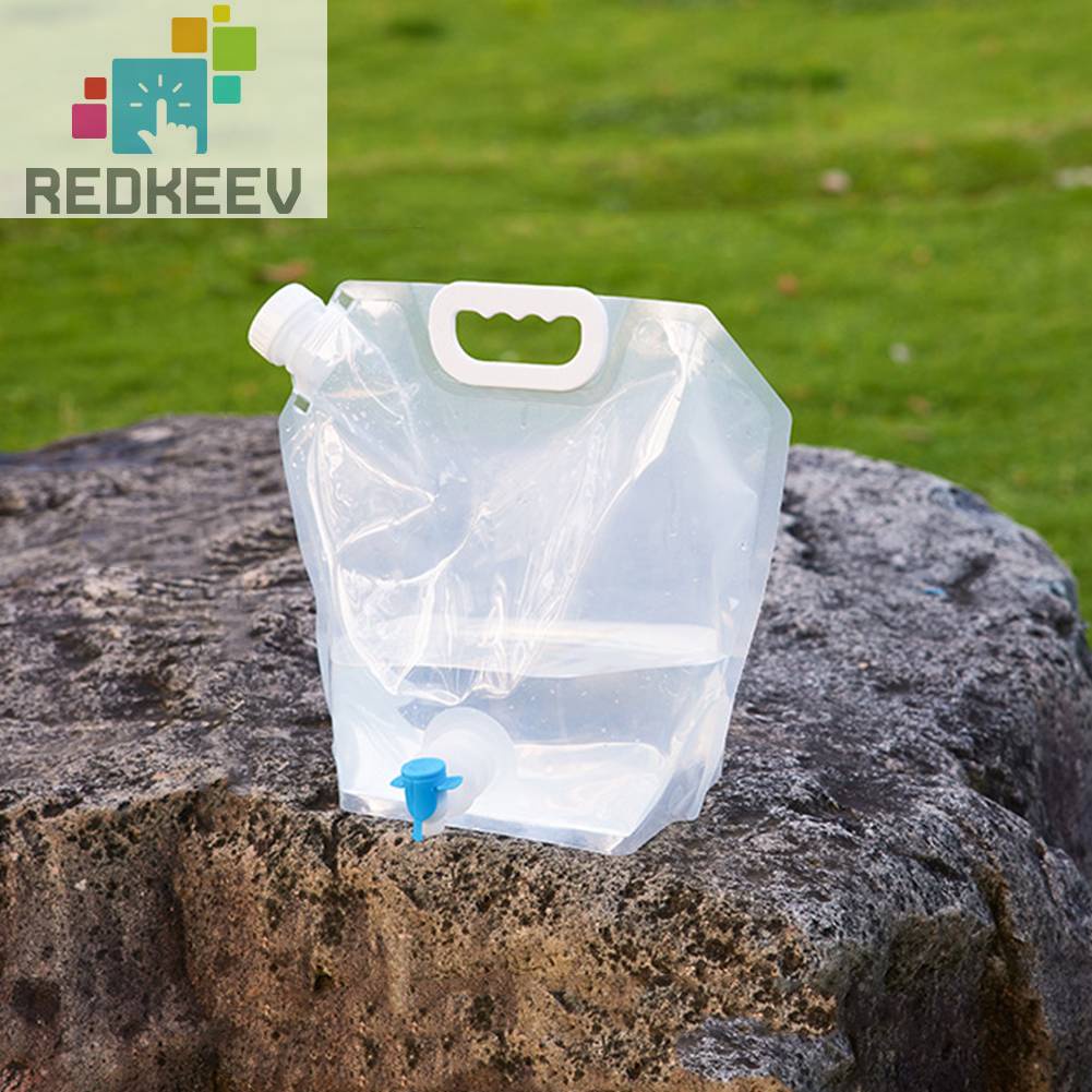 Túi Đựng Nước Dung Tích 5 / 10L Tiện Lợi Khi Đi Cắm Trại