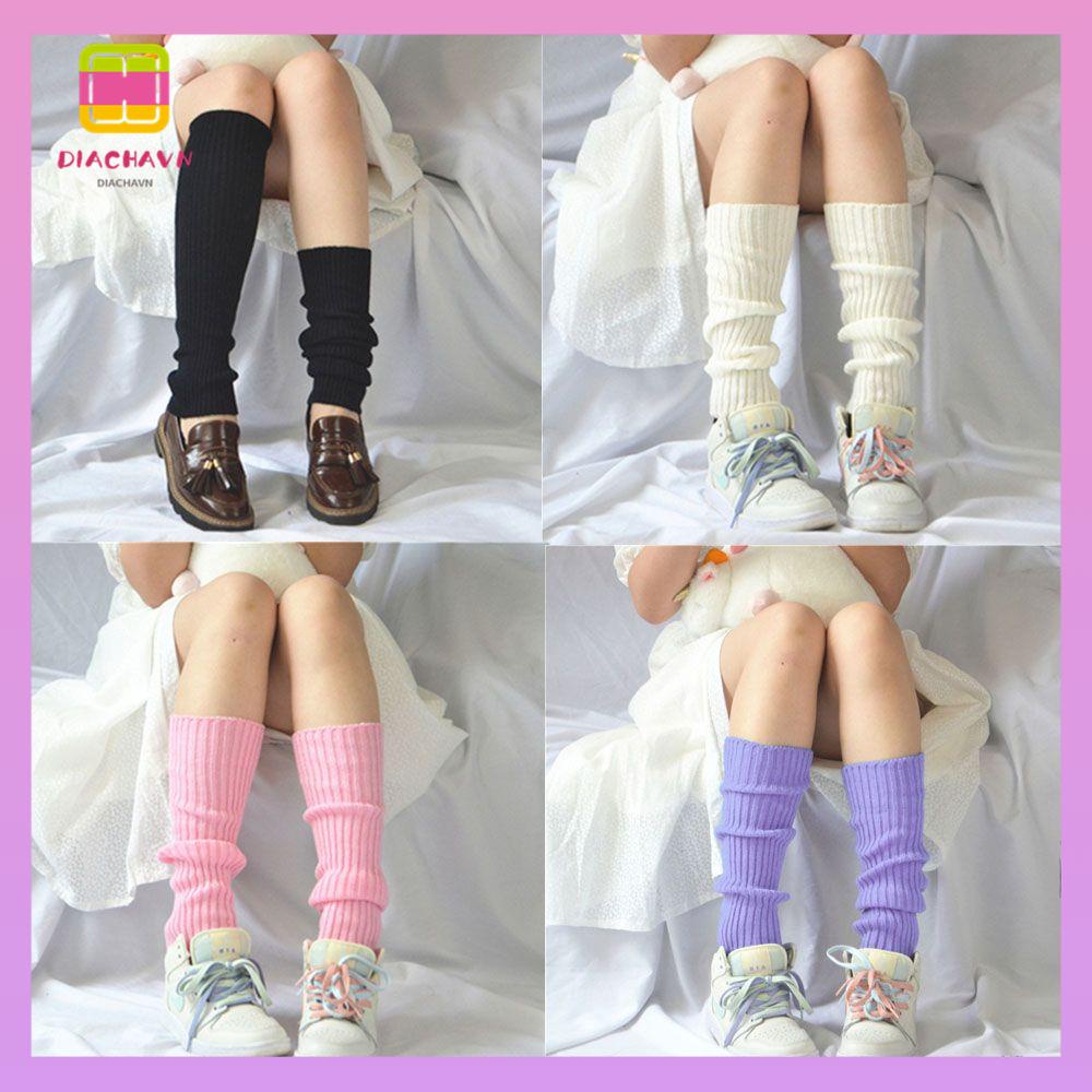 DIACHAVN Quần Legging Làm Ấm Chân Co Giãn Phối Lông Vũ Xu Hướng Mới