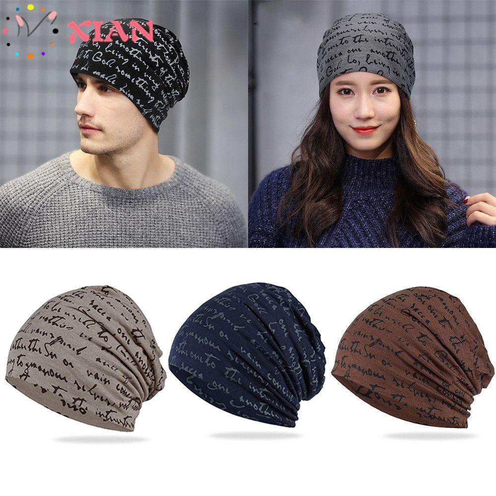 XIANTIN Mũ Dệt Kim Trùm Đầu Phong Cách Hip Hop
