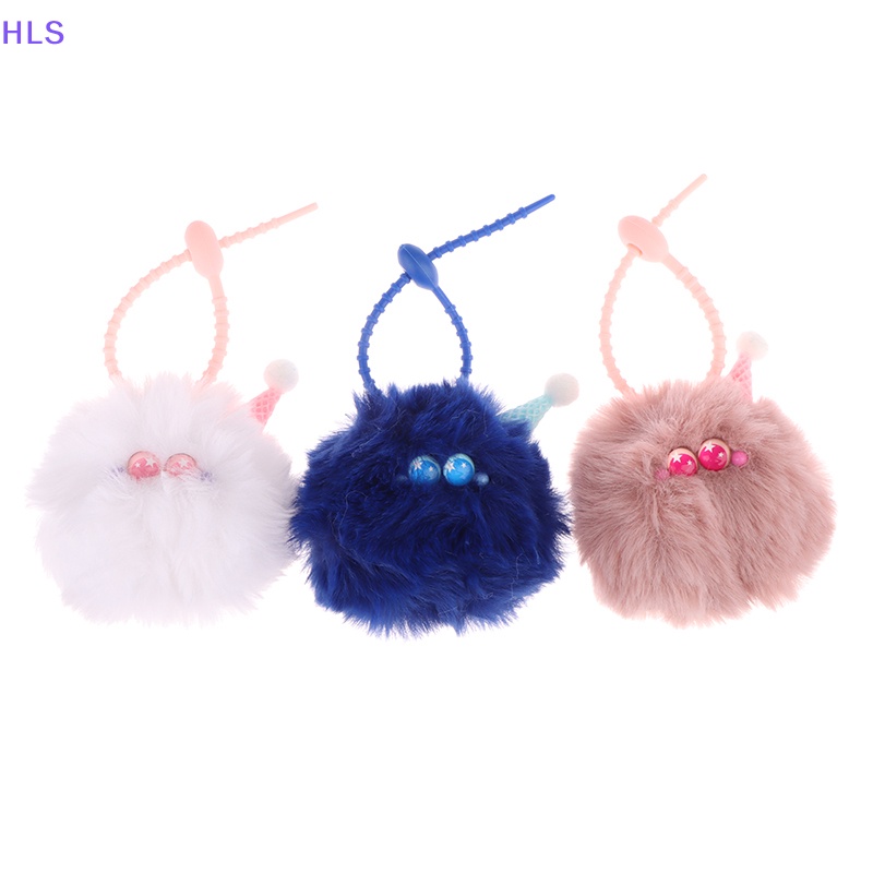 Móc Khóa Hình Thú Nhồi Bông Mềm Mại Đáng Yêu