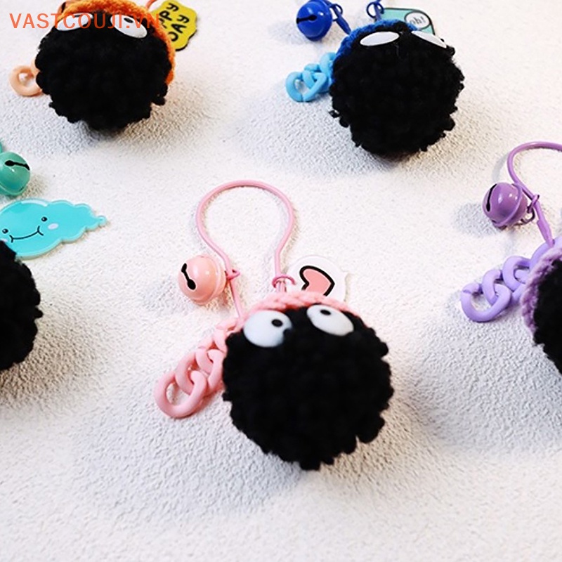 Móc Chìa Khóa Họa Tiết Hoạt Hình Spirited Away Totora Susuwatari Nhật Bản Cho Nữ