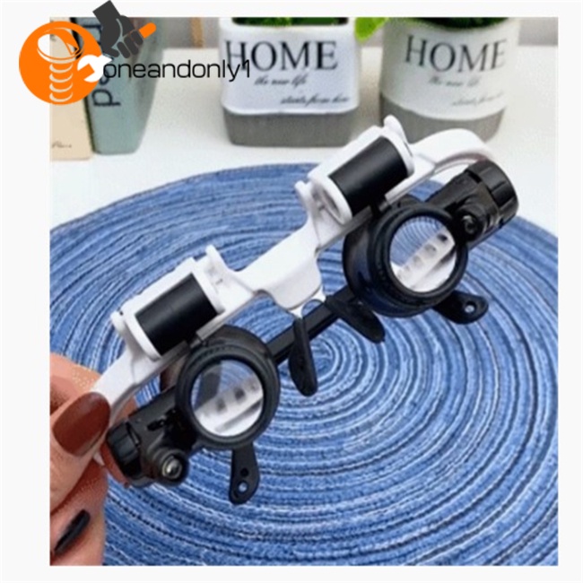 Kính Lúp Phóng Đại 8x 15x 23x Có Đèn Led Chuyên Dụng Sửa Chữa Đồng Hồ Điện Tử