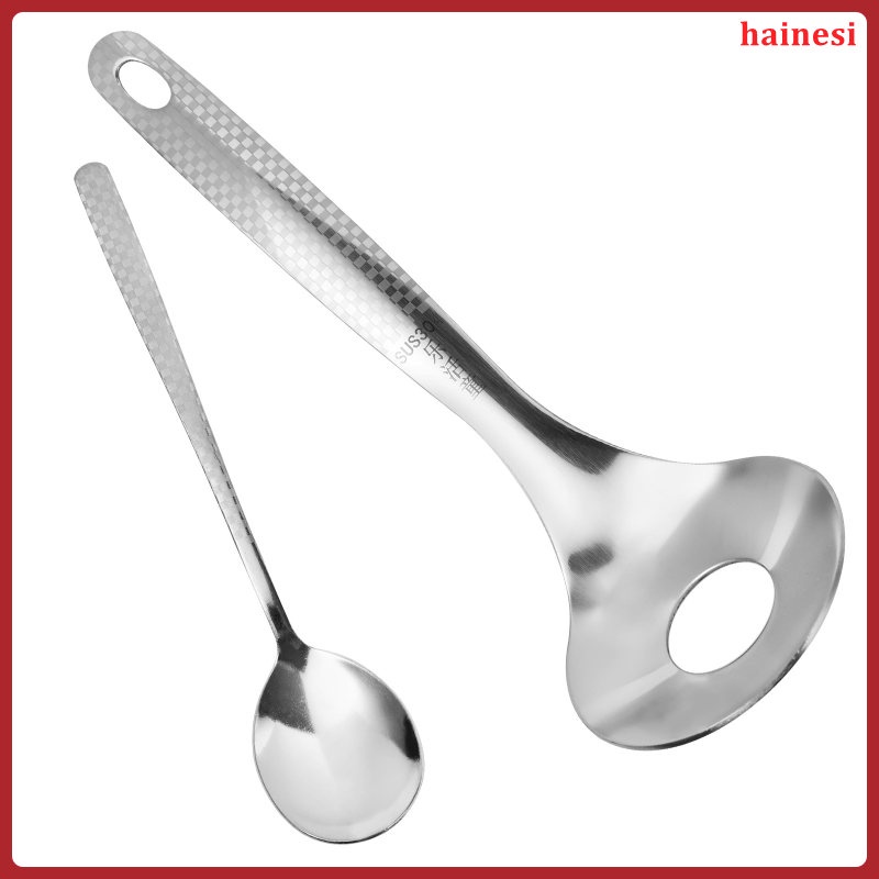 Set 2 Muỗng Múc Kem Bằng Thép Không Gỉ