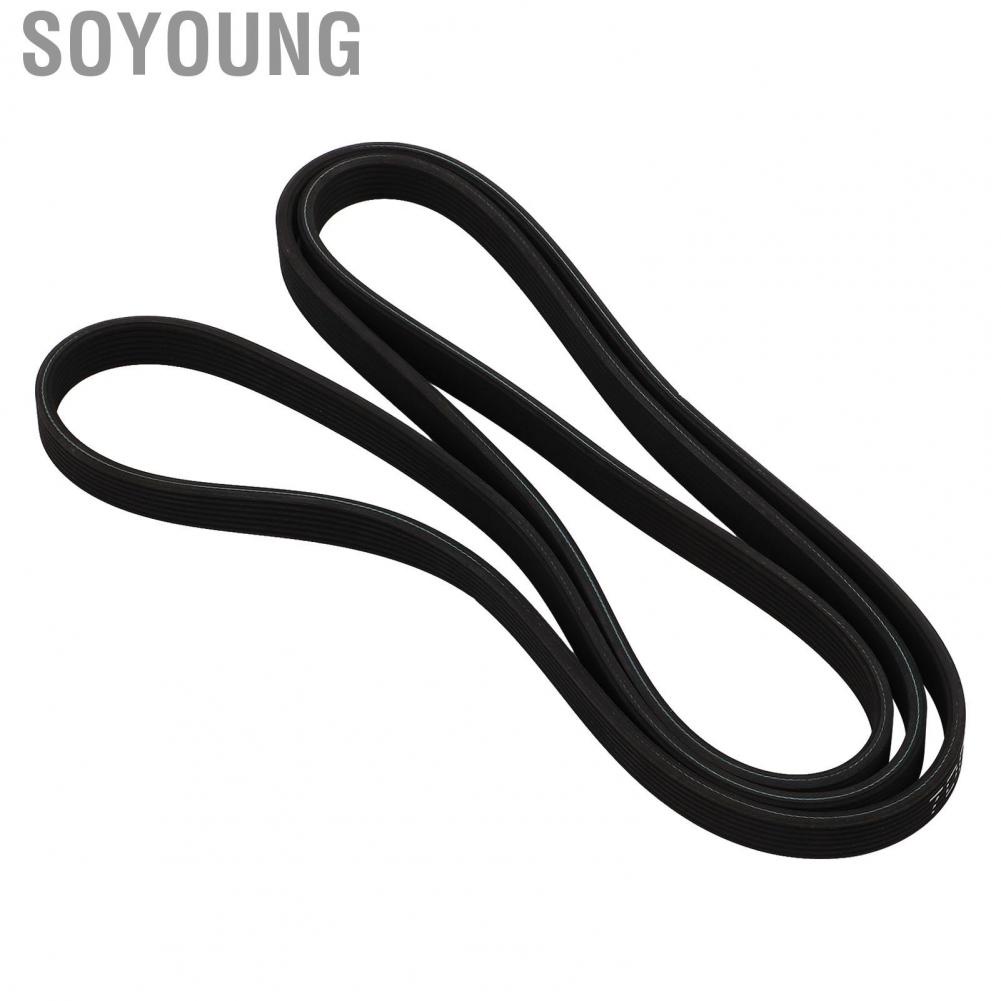 Soyoung Car Serpentine Drive Belt 7PP903137  7DK2880Rubber Accessories Replacement for Porsche Cayenne