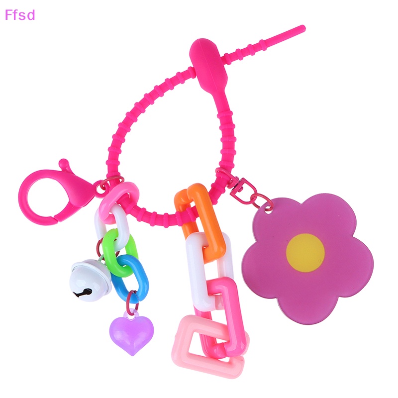 {Ffsd} Móc Khóa Điện Thoại Di Động Mặt Hình Đám Mây Và Hoa Nhiều Màu Sắc Trang Trí Xe Hơi * Bán Chạy Cho Nữ