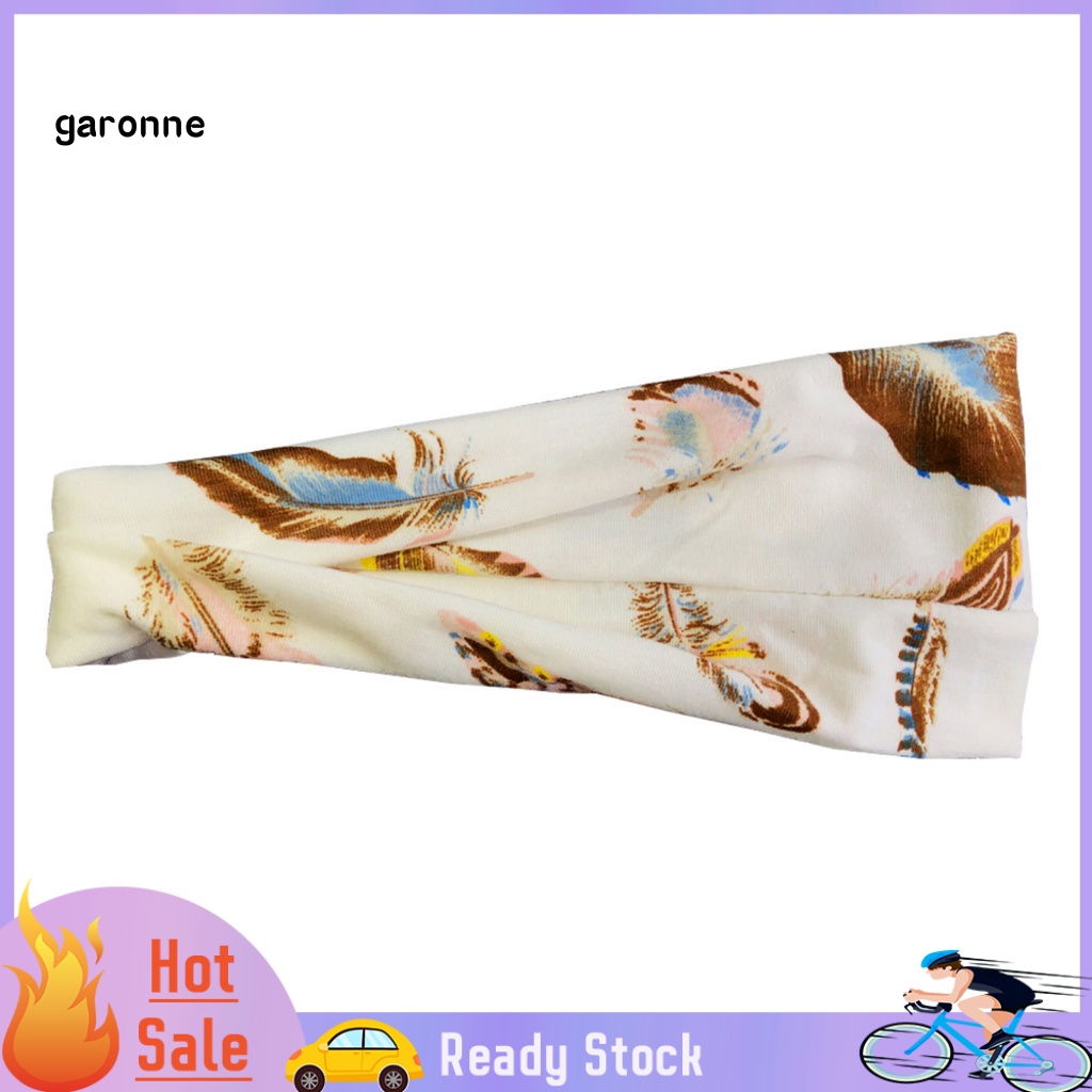 Băng Đô Thể Thao Bằng Vải Co Giãn Thoải Mái Dành Cho Nữ