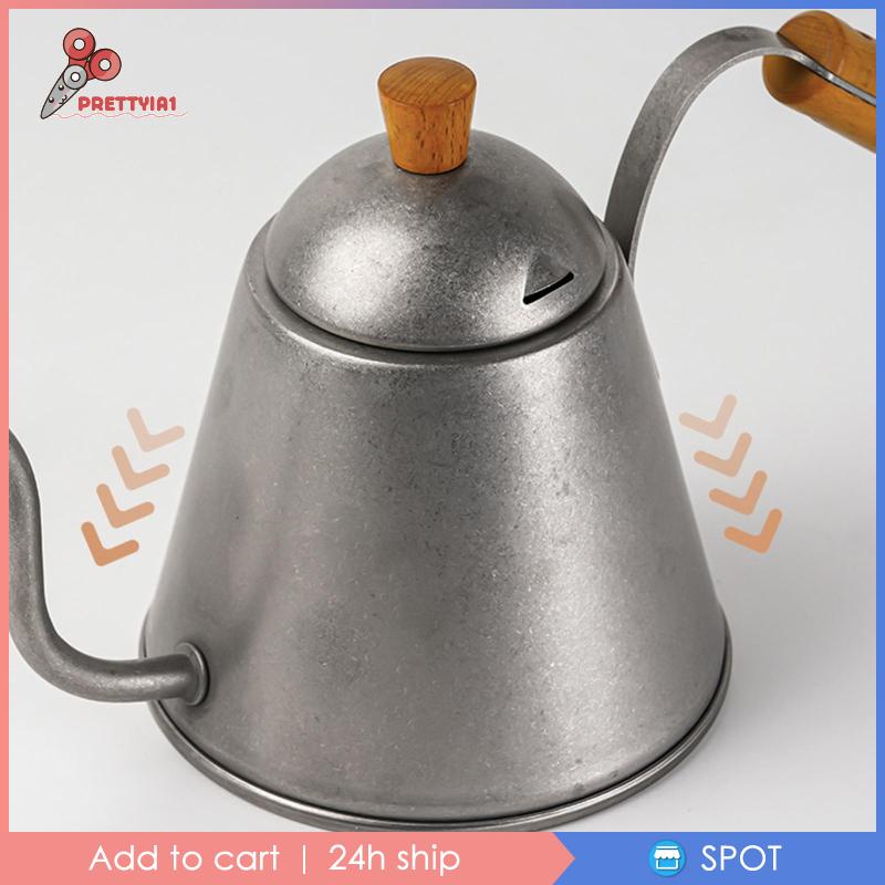 Ấm Pha Cà Phê Nhỏ Giọt Cổ Ngỗng Dài 1000ml Tiện Dụng Mang Theo Du Lịch Cắm Trại