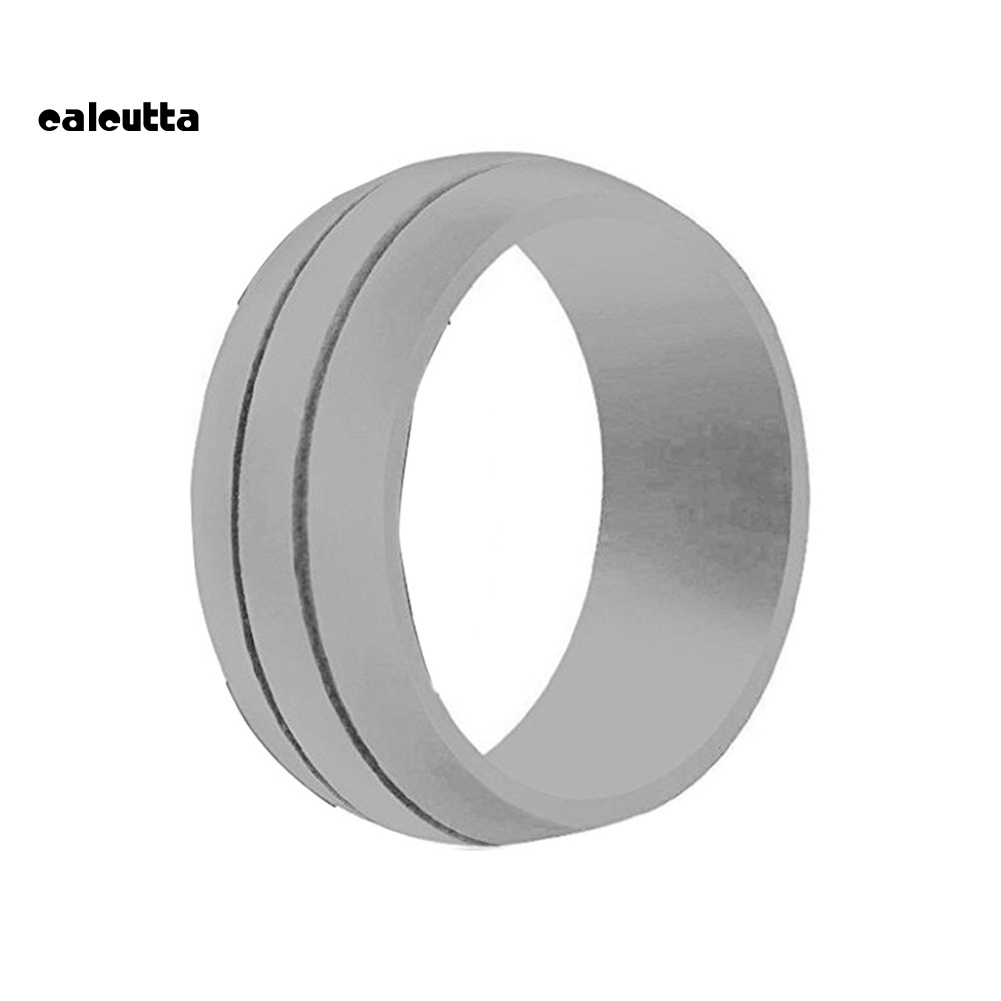 Nhẫn Silicone Dẻo Thời Trang Thể Thao Ngoài Trời Cho Nam Nữ