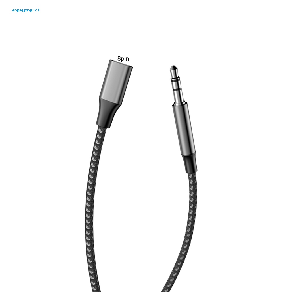 Cáp ChuyểN GiảI Mã Cao Usb-c / 8-pin Sang 3.5mm Cho Loa Âm Thanh Xe Hơi - 100cm