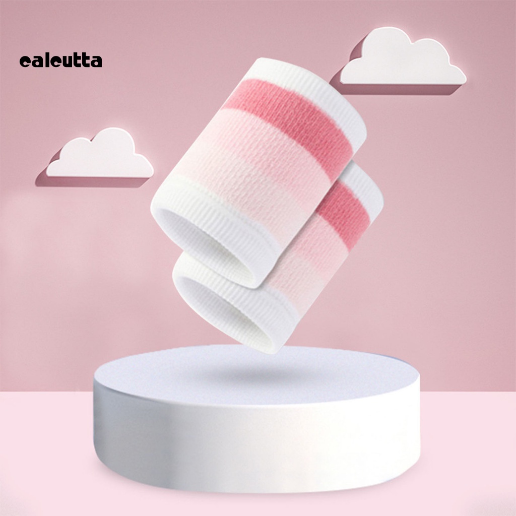 [calcutta] Băng Đeo Cổ Tay Thể Thao Vải Polyester Mềm Mại Thấm Hút Mồ Hôi Thoáng Khí Không Phai Màu Hỗ Trợ Cổ Tay Trẻ Em