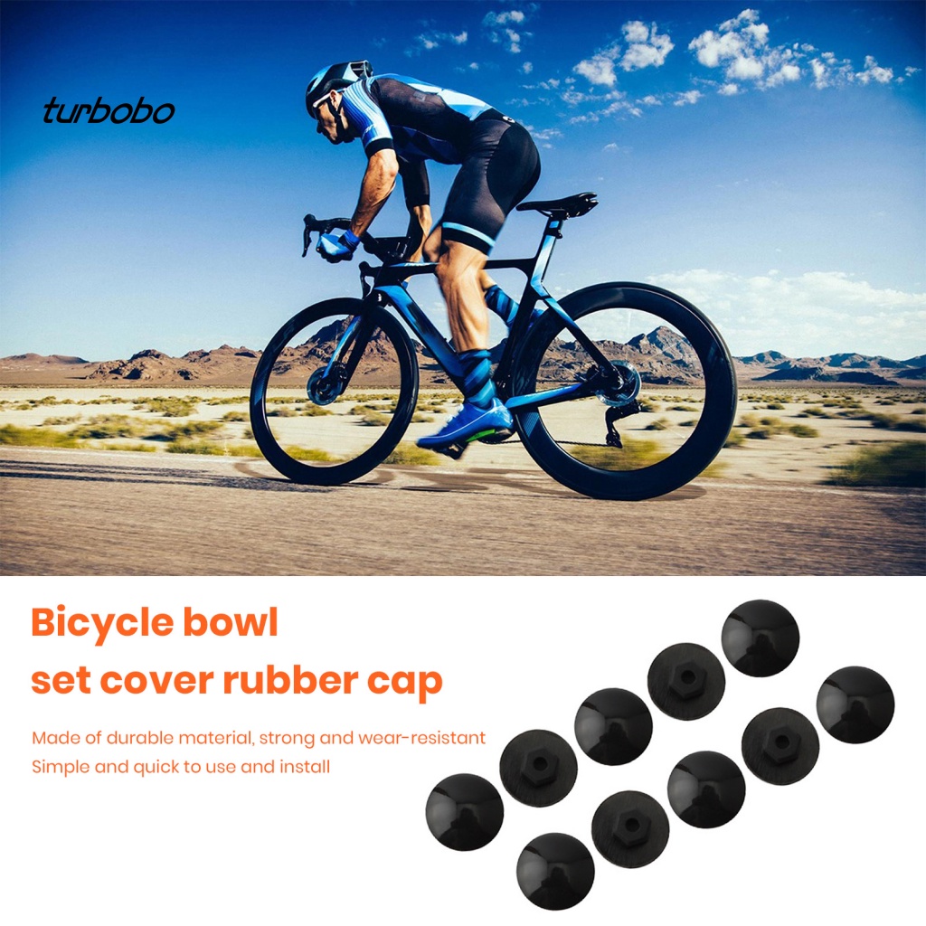 Set 10 Ốc Vít Cố Định Bánh Răng Xe Đạp MTB Chống Nước Chống Bụi Dễ Lắp Đặt Ốp