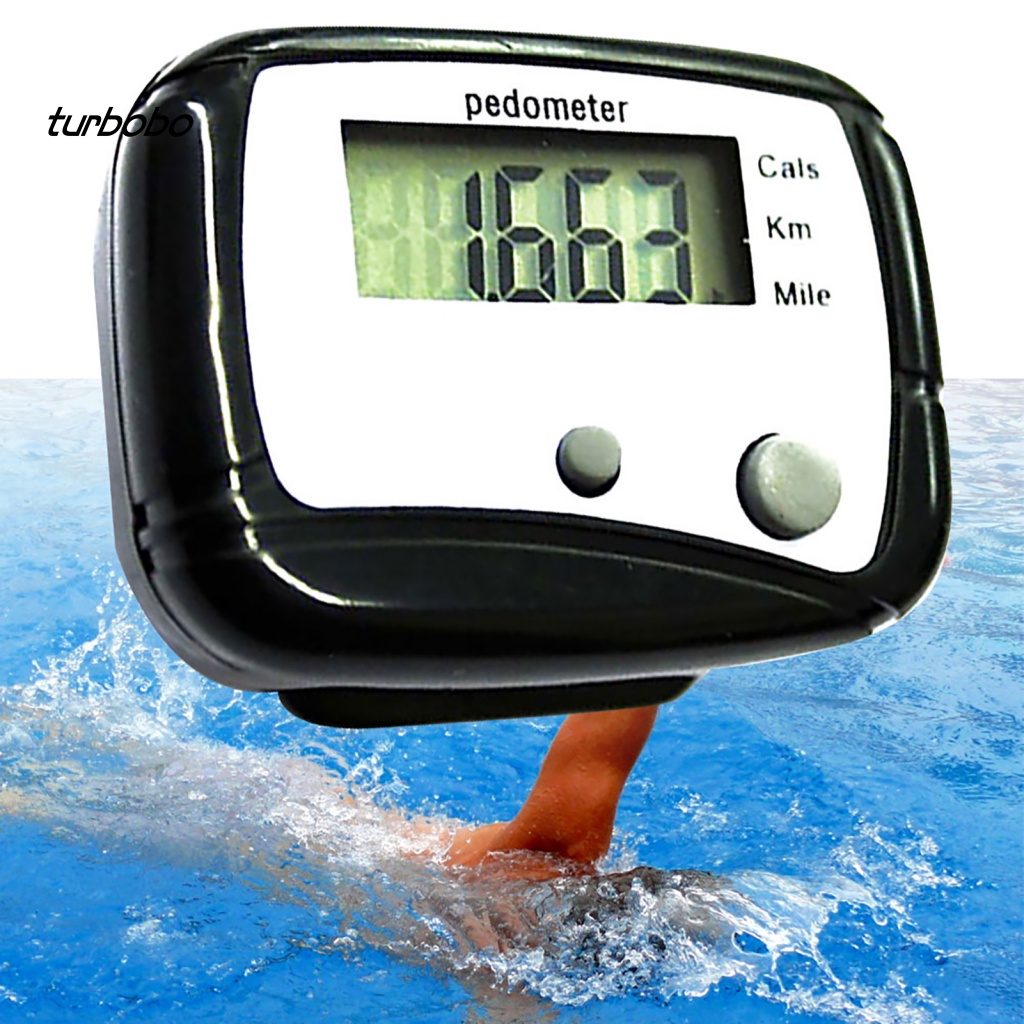 Máy Đếm Bước Chân Bằng ABS Tiết Kiệm Pin Đa Năng Tiện Dụng Cho Đi Bộ